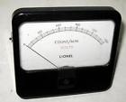 0-1500 Lionel Nos New Old Stock Vintage Rare Meter Count Min Volts Gauge