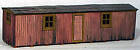 Bm102o 102o Banta Modelworks Rgs Sp Narrow Gauge Boxcar Shed Railroad Wood