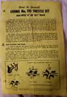 110-30 1-58 Lionel Rare 1956 110-30 1-58 Lionel Rare 1956