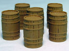 Fr1565 1565 Frenchman River Wooden Barrels Model Railroad Ship Boat Unptd Cast Fr1565 1565 Frenchman River Wooden Barrels Model Railroad Ship Boat Unptd Cast