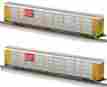 6-29377 2-pack Lionel 29377 Canadian Pacific Cp 89 Auto Carrier Rack Train Car O Scale