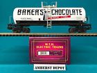 20-96099 Mth Scale Premier Bakers Chocolate Tank Car Nib 658081071497