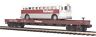 20-98187 Mth New In Box Trailways Flat With Die Cast Bus