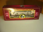20-98491 Mth Pennsylvania Flat Car With Greyhound Johnstown Bus 038081093888