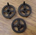 2460-2560x3 Olsens Toy Train Parts For Lionel Prewar Crane Hand Wheels 2460-2560x3 Olsens Toy Train Parts For Lionel Prewar Crane Hand Wheels