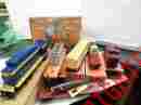 2505w Lionel Post-war Super O Virginian Rectifier Freight Set Boxed