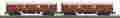 30-20254-3 Subway Train Mth Mikes House New R28 Red Bird Livery 2 Car Non Powered Nyc Set Mta