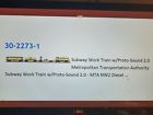 30-2273-1 Mth New York City Transit Mta Subway Work Train Set
