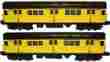 30-2728-3 Mth Rail King R-12 Nyc New York City Subway 2 Car Add-on Set Bnib