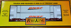 30-4206a Mth Model Train Rail King Bnsf Husky Stack Flat Car