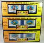 30-74060 30-74058 30-74059 Mth Circus Animal Gauge Window Box Cars Original Boxes