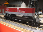 30-7608 Mth New York Central Flatcar With Pacemaker Trailer