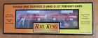 30-76164 Mth Rail King New Railking Prr Flatcar W 2 57 Chevy Bel Airs Nib