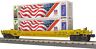 30-76801 Mth Union Pacific Husky Stack Flatcar Flag Containers Brand New