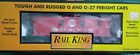 30-7736 Rail King By Mth Norfolk Western Woodsided Caboose
