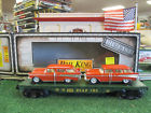 30-8310 Mth Reading Flat Car Chevy Nomads Niob