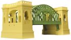 30-9021 Mth Rare Railking Hell Gate Bridge Scale Cream Green New 30-9021 Mth Rare Railking Hell Gate Bridge Scale Cream Green New