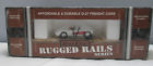 33-7603 Rail King Rugged Rails Chessie Flat Car With 658081136509