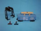 3357 Lionel Vintage Train No Cop Hobo Car With Trestle Figures