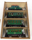 4002 Ets Gauge Train Set Electric Passenger Cars Mint Wooden Box