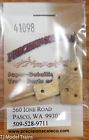 41098 Precision Scale Plates For Cab Floor Retainer Brass 41098 Precision Scale Plates For Cab Floor Retainer Brass