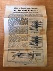 456-93 Lionel Postwar Original Instruction Sheet Coal Ramp Set 456-93 Lionel Postwar Original Instruction Sheet Coal Ramp Set