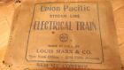 5005 Marx Union Pacific Vintage Type Tin Electric Train With Original 5005 Marx Union Pacific Vintage Type Tin Electric Train With Original