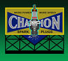 5072 Miller Engineering Champion Spark Plugs Animated Train Desktop Sign