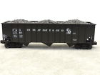 6-17128 Lionel Chesapeake Ohio Three Bay Hopper With Coal Load