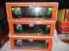 6-17417 Atlas Lionel O Scale Burlington Northern Bathtub Gondola 3 Pack