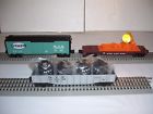 6-26652 Lionel Set Lot New York Central Cars Gondola Canisters Searchlight