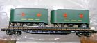 6-27565 6-27571 Lionel Scale Railway Express Tofc Flatcar With Trailers