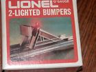 6-62290 Lionel Lighted Plastic Gauge Set Of Bumpers New Old Stock
