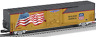 6-85401 Lionel Union Pacific Building America Lighted Led Us Flag Boxcar