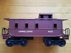 6017-16 6017-1 Lionel Lines Tuscan Caboose With Perforated Box