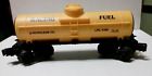 6108 Lionel Single Dome Nascar Racing Fuel Tank Car 6108 Lionel Single Dome Nascar Racing Fuel Tank Car