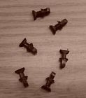 1875-1876 6517-7x6 Lionel Parts Smoke Stacks Pass Bay Window Caboose