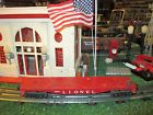6802 Lionel Post War Red Flat Car For Girders No Load