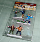 72535 Lemax Winter Xmas Family Football Figure Set