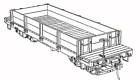 Tc7561 7561 Ohkwari Nevada County Ng Flat Car Side Boards Craftsman Wood