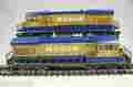 8155-56 6-8155 6-8156 Lionel Monon U36b Diesels Powered Dummy C10 Mint Nib