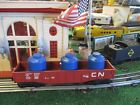 9143 Lionel Modern Era Canadian National Long Gondola Canisters