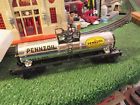 9354 Lionel Modern Era Pennzoil One Dome Tank Car Chrome Niob