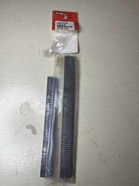 13002 A-line Ho Scale Kwik Stick Lead Weights 2-3 Oz. Pieces. Opened Package Free Shipping