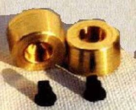 20021 A-line Ho 3/4 Inch Dia 3/8 Long Brass Flywheel Fits 2.00 Mm Shaft