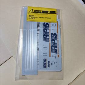 50161 A-line Ho Decal-roadway Parcel Service/rps Trailer - #50161 -lot Of 5 Pcs