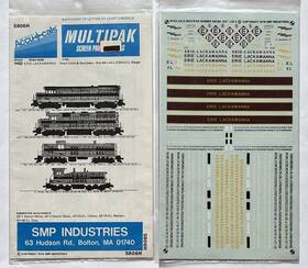 5806h Accu-cals 5802h Ho Decal-erie Lackawanna/el Hood Units And Switchers #5806h 5806h Accu-cals 5802h Ho Decal-erie Lackawanna/el Hood Units And Switchers #5806h