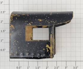 0108-10 Acme Prewar O Gauge Brass Painted Black Steam Loco Boiler Cab Shell