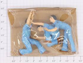 0227-11 Acme Railroad Mechanic Figure Assortment Set Of 3