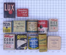 0626-0755 Acme G Gauge Dry Goods Figure Assortment Bag Of 12